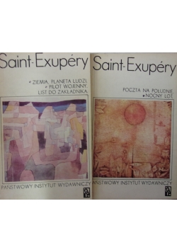 Saint - Exupery zestaw 2 książek