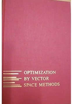 Optimization by vector space methods