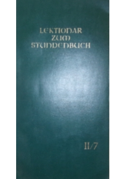 Lektionar zum Stundbuch ,Heft 7