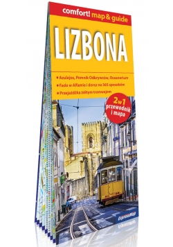 Lizbona laminowany map&guide 2w1: przewodnik i mapa