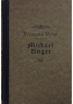 Michael Unger, ok. 1928 r.