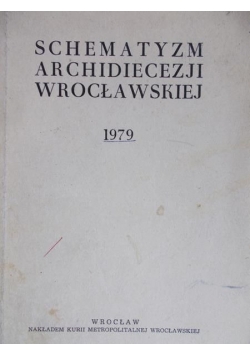 Schematyzm Archidiecezji Wrocławskiej 1979