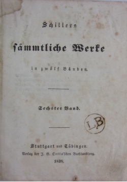 Sämmtliche Werke, 1838 r.