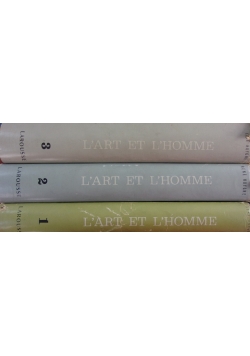L'art et L'Homme, t. 1-3