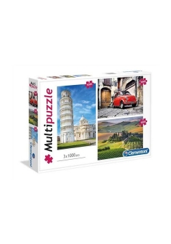 Multipuzzle Italy 3x1000
