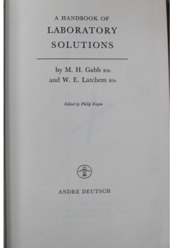 Laboratory Solutions