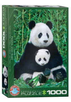 Puzzle 1000 Rodzina Pand