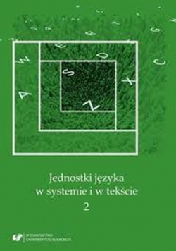 Jednostki języka w systemie i w tekście 2 Nowa