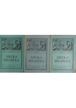Szkoła Seraficka ,Zeszyt 7-8,11,12,19333