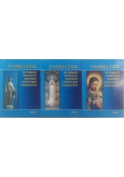 Do formacji apostolatu Maryjnego i innych grup parafialnych, Zestaw trzech książek
