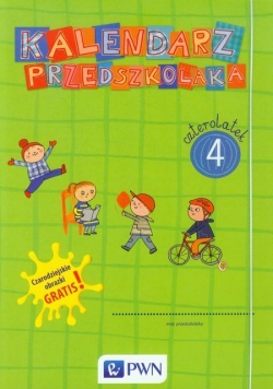 Kalendarz przedszkolaka - Czterolatek. Teczka PWN