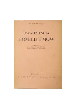 Dwadzieścia homilij i mów, 1947 r.