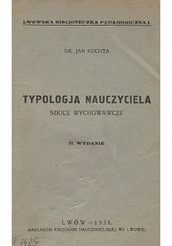 Typologia Nauczyciela 1936 r.