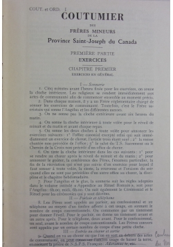 Coutumier, 1939r.