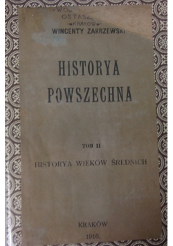 Historya powszechna, tom II, 1916 r.