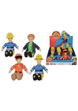Strażak Sam miękkie figurki 25 cm, 4 rodzaje