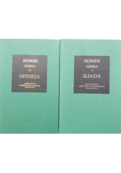 Homer dzieła Iliada / Odyseja