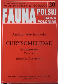 Fauna Polska Nr 20 Chrysomelidae