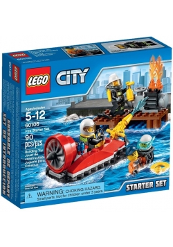 Lego CITY 60106 Strażacy - zestaw startowy
