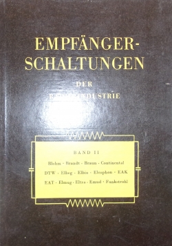 Empfanger - schaltungen der radio - industrie