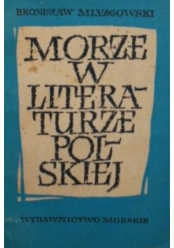 Morze w literaturze Polskiej