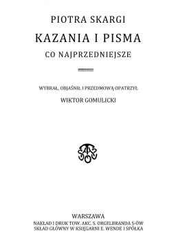 Kazania i Pisma
