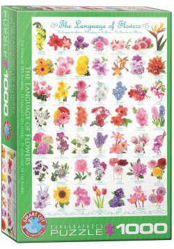 Puzzle 1000 Kolekcja kwiatów