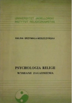 Psychologia religii  Wybrane zagadnienia