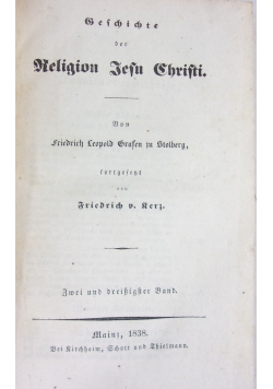 Geschite der Religion Jesu Christi, Tom 42,  1846r.