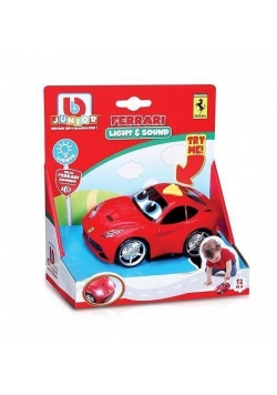 BB Junior Ferrari Samochód Światło i dźwięk