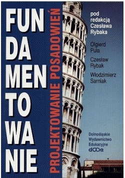 Fundamentowanie projektowanie posadowień