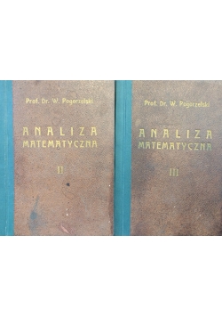 Analiza matematyczna t.II-III