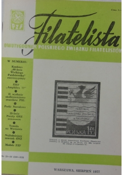 Filatelista, nr 15 - 16, 1977 r.