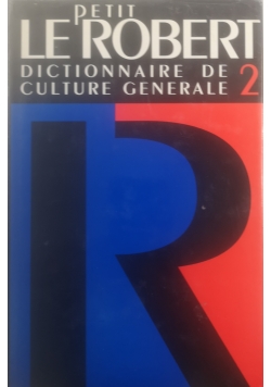 Petit Le Robert  de Culture Generale 2