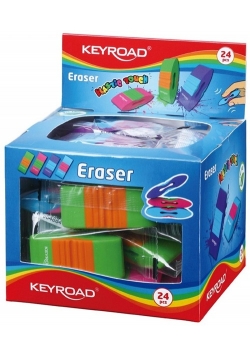 Gumka uniwersalna KEYROAD Elastic Touch Display 24 sztuki mix