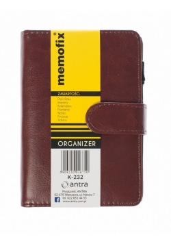 Organizer MEMOFIX 2 K 232 brązowy