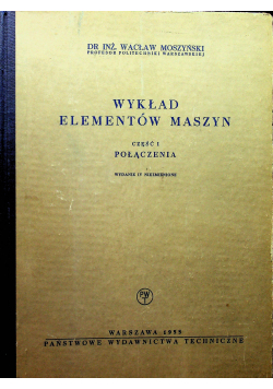 Wykład Elementów Maszyn Cz I Połączenia