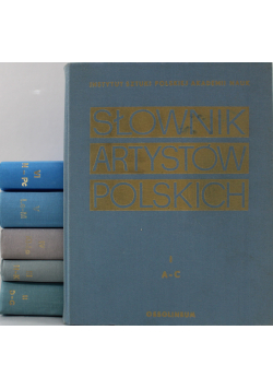 Słownik artystów polskich 6 tomów