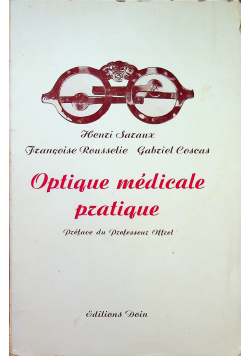 Optique medicale pratique