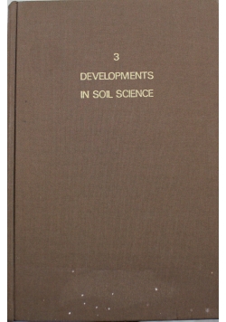 Developments in Soil Science 3