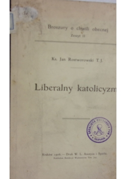 Liberalny katolicyzm, 1906 r.