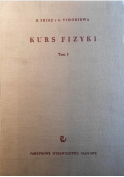 Kurs Fizyki Tom 1