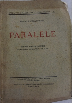 Paralele , 1935r.