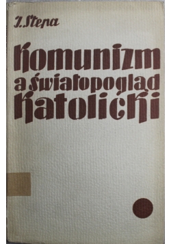 Komunizm a światopogląd katolicki 1937 r.