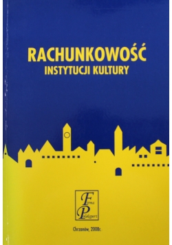 Rachunkowość instytucji kultury