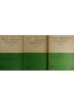 Międzynarodowa klasyfikacja patentowa, 3 książki