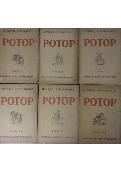 Potop VI tomów 1949 r.