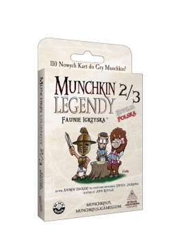 Munchkin Legendy 2/3 - Faunie Igrzyska BLACK MONK