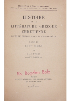 Histoire du dogme de la trinite, 1928 r.