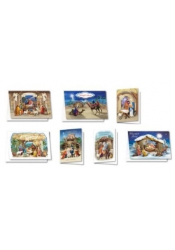 Karnet B6 BN z wieloma elem. religia (10szt) MIX